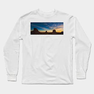 Sunrise on Monument Valley Long Sleeve T-Shirt